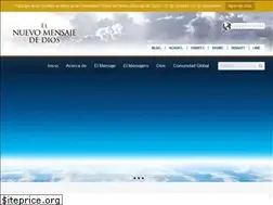 Sites similar to nuevomensaje.org