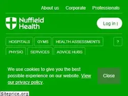 Sites similar to nuffieldhealth.com