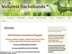 Sites similar to nuforestdachshunds.com
