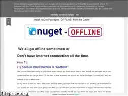 Sites similar to nuget-offline.blogspot.com