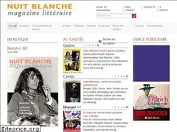 Sites similar to nuitblanche.com