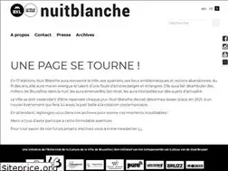 Sites similar to nuitblanchebrussels.be