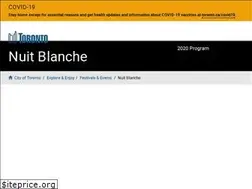 Sites similar to nuitblancheto.ca