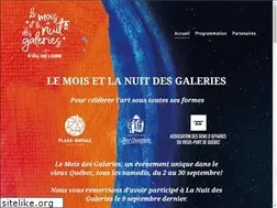 Sites similar to nuitdesgaleries.com