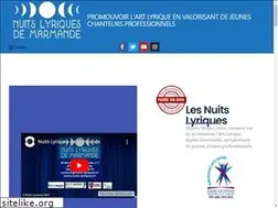 Sites similar to nuits-lyriques.fr