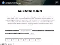 Sites similar to nukecompendium.com