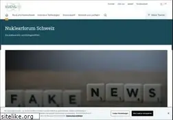 Sites similar to nuklearforum.ch