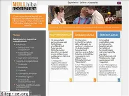 Sites similar to nullhiba-logisztika.hu