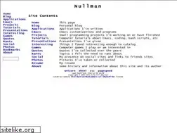 Sites similar to nullman.net