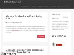 Sites similar to nullpointerexception.pl