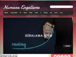 Sites similar to numaraengelleme.net