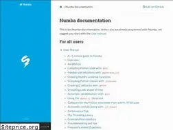 Sites similar to numba.readthedocs.io