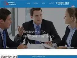 Sites similar to numberforhelp.com