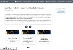 Sites similar to numberfuture.com