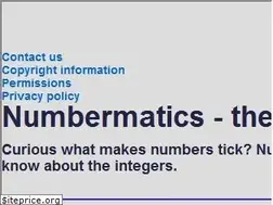 Sites similar to numbermatics.com