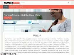 Sites similar to numberreviews.com
