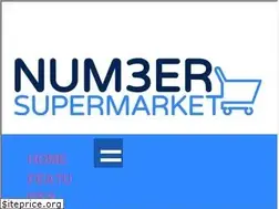 Sites similar to numbersupermarket.co.uk