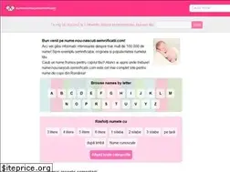 Sites similar to nume-nou-nascuti-semnificatii.com