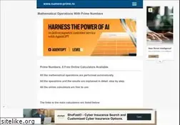 Sites similar to numere-prime.ro