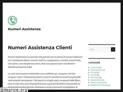 Sites similar to numeri-assistenza.it