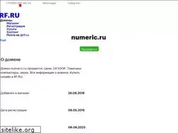Sites similar to numeric.ru