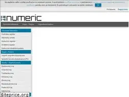 Sites similar to numeric.sk