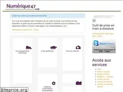 Sites similar to numerique47.fr