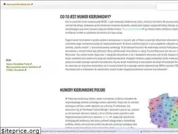 Sites similar to numerkierunkowy.com