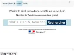 Sites similar to numero-de-siret.com