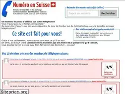 Sites similar to numero-en-suisse.com