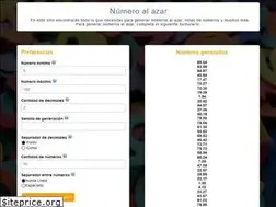 Sites similar to numeroalazar.com.ar