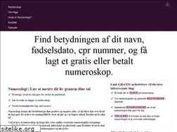 Sites similar to numerologi.dk