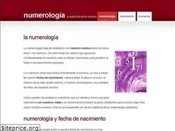 Sites similar to numerologia.com.es
