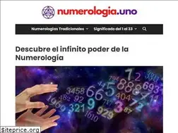 Sites similar to numerologia.uno