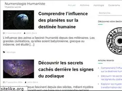 Sites similar to numerologie-humaniste.com
