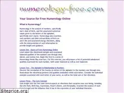 Sites similar to numerology-free.com