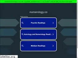 Sites similar to numerology.co