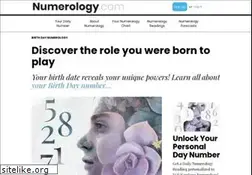 Sites similar to numerology.com