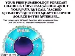 Sites similar to numerologyforecast.com