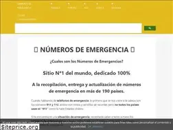 Sites similar to numeros-emergencia.info