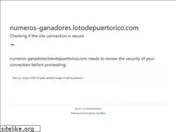 Sites similar to numeros-ganadores.lotodepuertorico.com