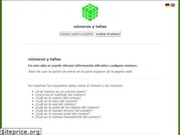Sites similar to numeros-tallas.es