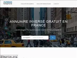 Sites similar to numeros-telephone.com