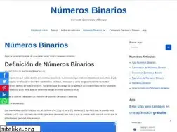 Sites similar to numerosbinarios.net