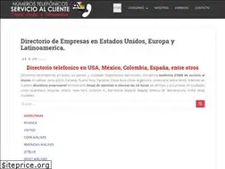 Sites similar to numeroservicioalcliente.com