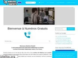Sites similar to numerosgratuits.info