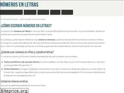Sites similar to numerosletras.com