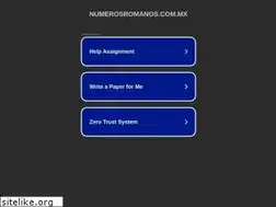 Sites similar to numerosromanos.com.mx