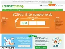 Sites similar to numeroverde.it