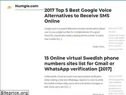 Sites similar to numgle.com